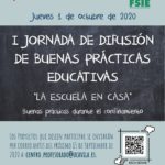 I JORNADA DE BUENAS PRÁCTICAS: 2020 “La escuela en casa"