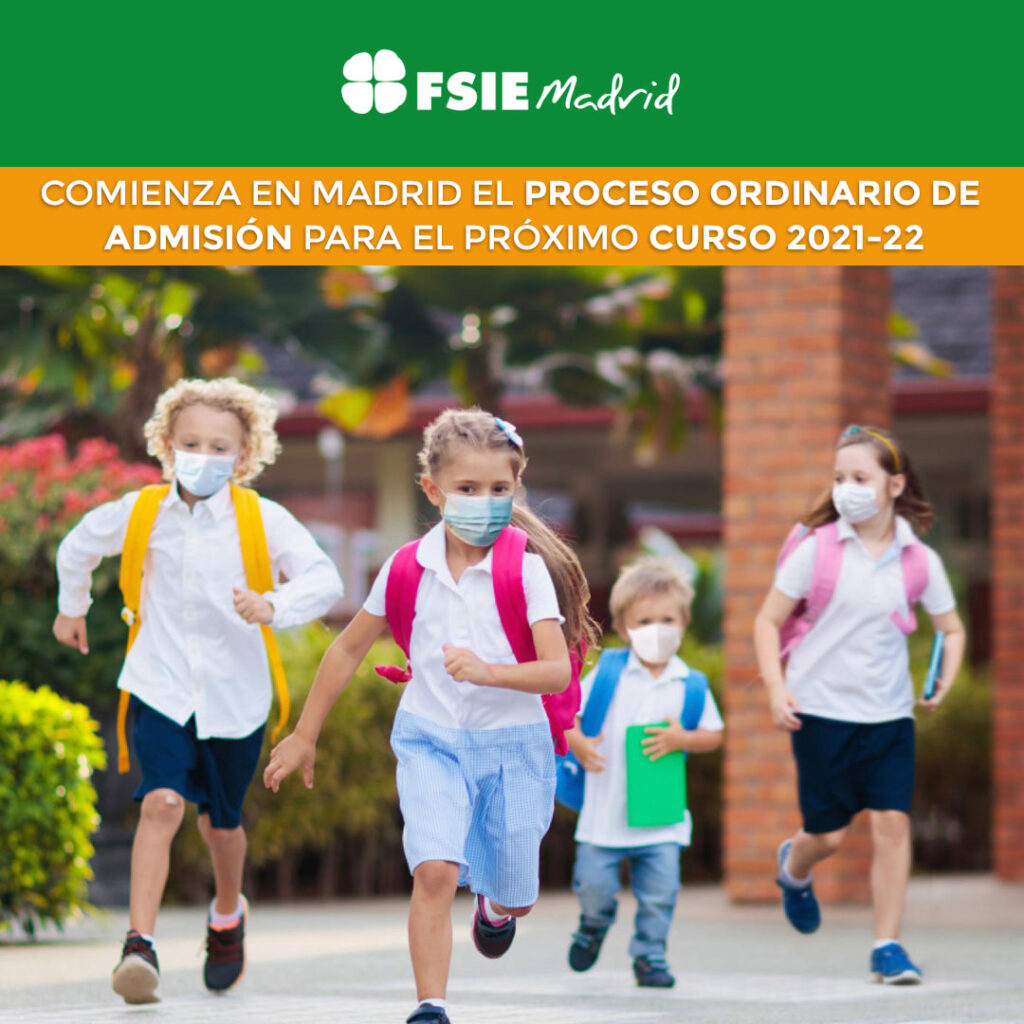 Abierto el plazo de admisión en los colegios de la Comunidad de Madrid ...