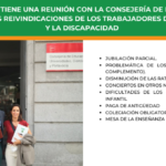 FSIE Madrid vuelve a trasladar a la Consejería de Educación importantes reivindicaciones para los trabajadores de enseñanza y discapacidad  de la Comunidad
