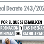 Real Decreto de  Enseñanzas Mínimas de Bachillerato. Publicado en el BOE
