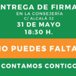 FSIE Madrid entrega este martes a la Consejería de Educación las firmas recogidas en defensa de la Enseñanza Concertada