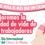 Día Internacional del Cáncer de Mama. FSIE pide mejorar la calidad de trabajo y de vida de las trabajadoras