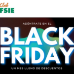 Promoción "BLACK FRIDAY" para Afiliados de FSIE que forman parte del Club FSIE