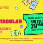 Abono Teatro para Afiliados FSIE Madrid