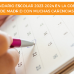 FSIE Madrid: “un calendario escolar con muchas carencias”.